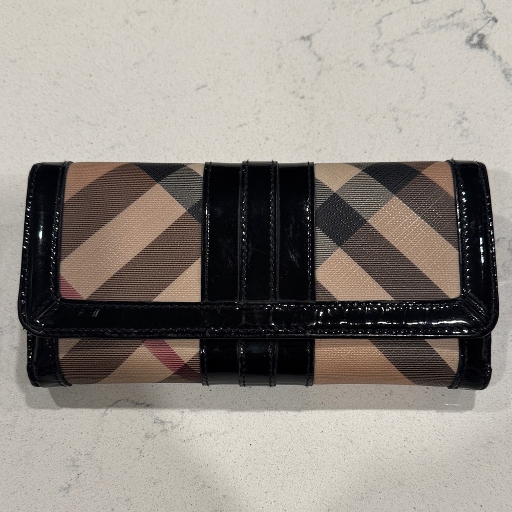 Burberry Nova Check Continental Wallet